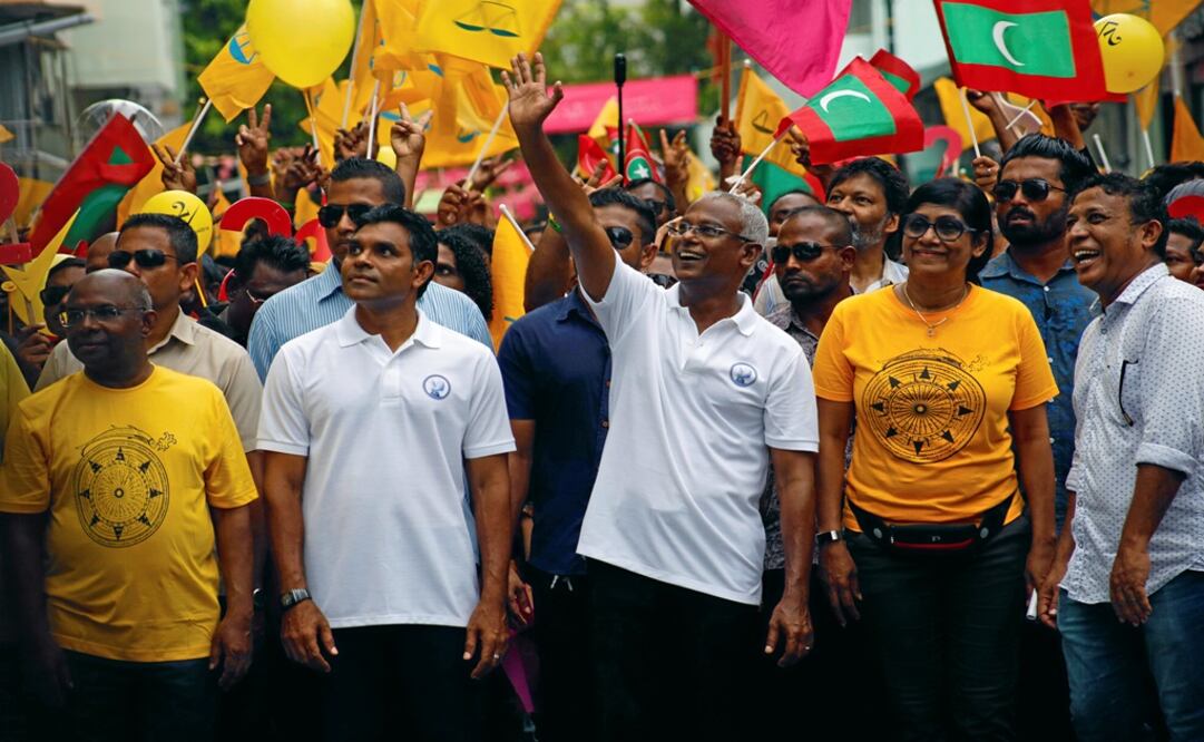 Ibrahim Mohamed Solih, Maldivian presidential candidate backed by the opposition coalition - Photo: Ashwa Faheem/REUTERS