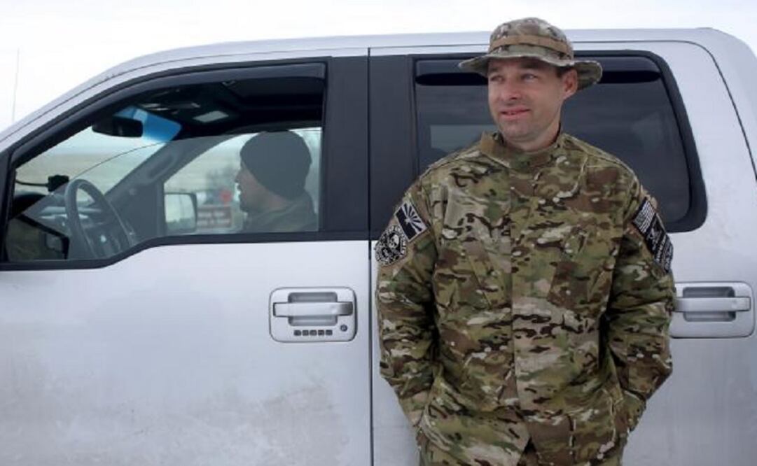 Militia members keep watch at the Malheur National Wildlife Refuge near Burns, Oregon. (Photo: Reuters) 