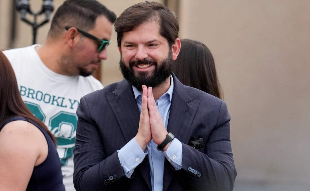 El presidente de Chile, Gabriel Boric. Foto: AP