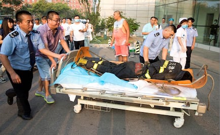 Suman 39 los muertos por el incendio de un edificio en China