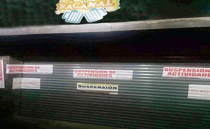 Clausuran dos bares en la Cuauhtémoc