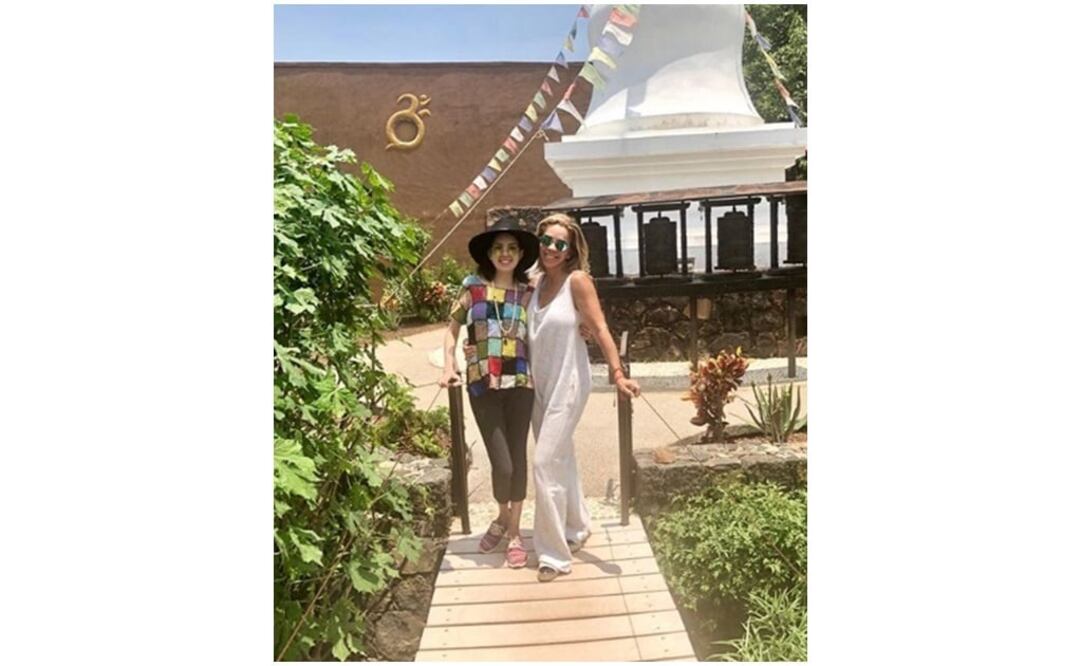 Rocío Sánchez Azuara y su hija. Foto: Instagram @rocio_sazuara