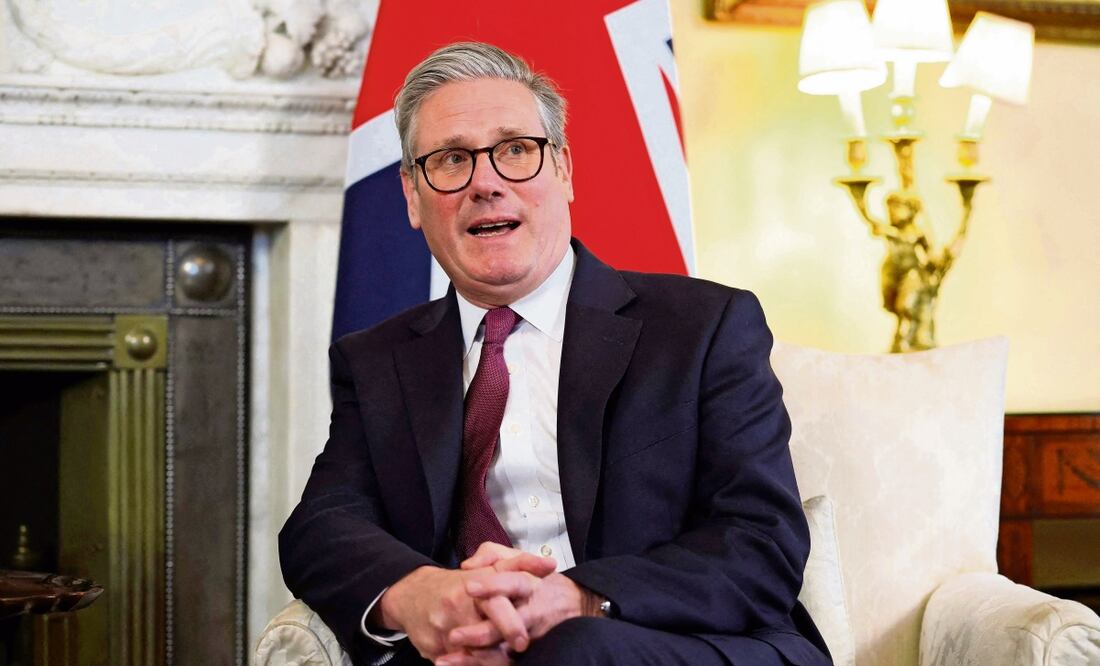 Keir Starmer, primer ministro británico. Foto: AFP