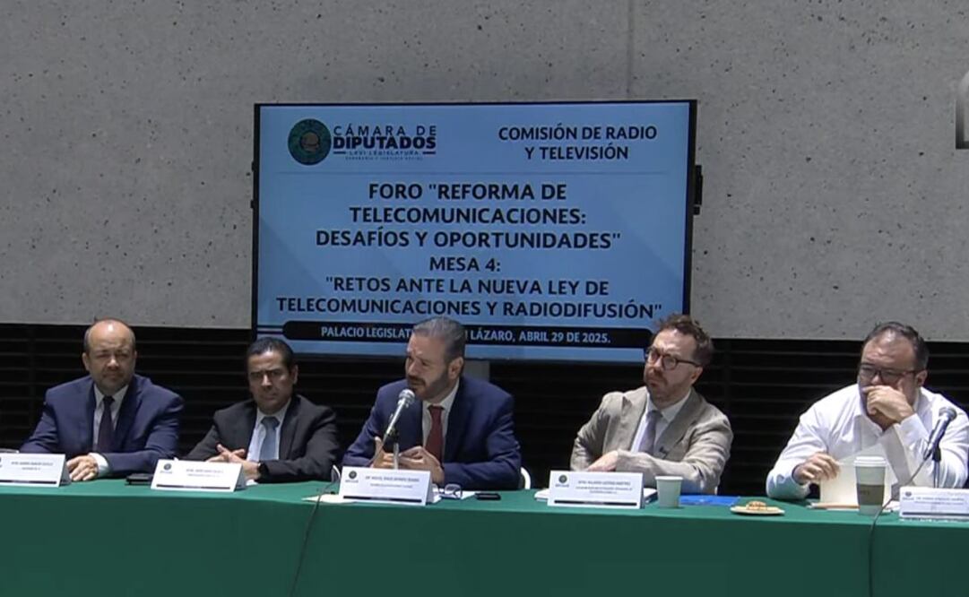 “Foro de Reforma de Telecomunicaciones: Desafíos y oportunidades”. Foto: Especial