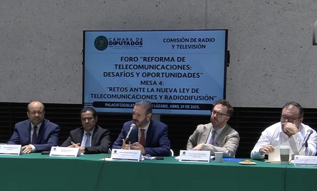“Foro de Reforma de Telecomunicaciones: Desafíos y oportunidades”. Foto: Especial