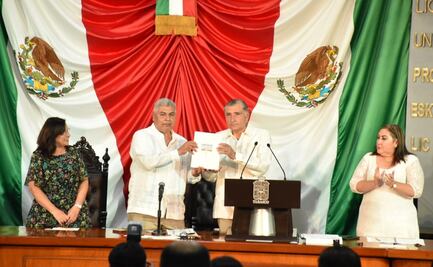 Gobernador de Tabasco entrega su primer informe de gobierno