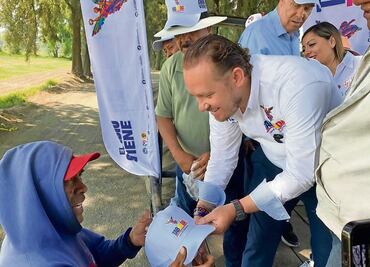 Promete apoyo al campo y seguridad