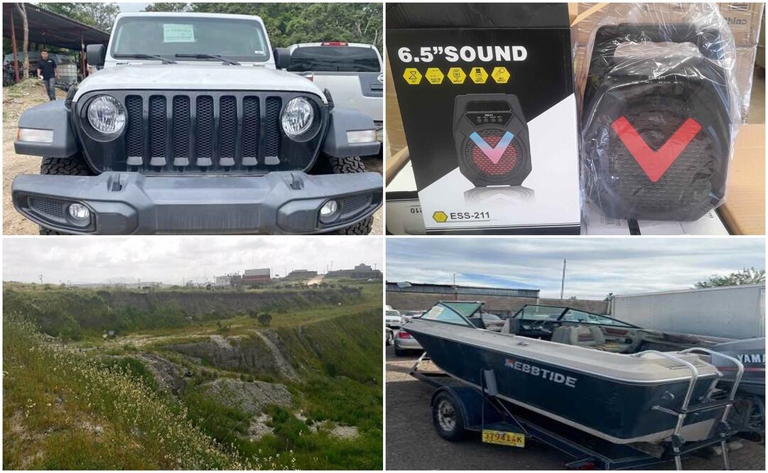 El Instituto para Devolver al Pueblo lo Robado organizó una subasta en el Complejo Cultural Los Pinos. Fotos: INDEP