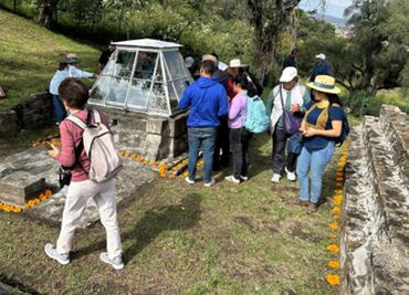 Por Día de Muertos, el Altar de los Cráneos Esculpidos abre sus puertas al público