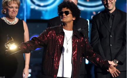 Bruno Mars se lleva la noche de los Grammy 2018