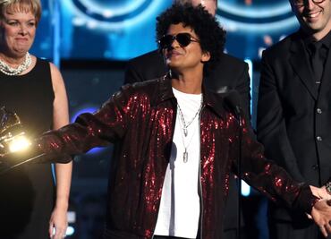 Bruno Mars se lleva la noche de los Grammy 2018