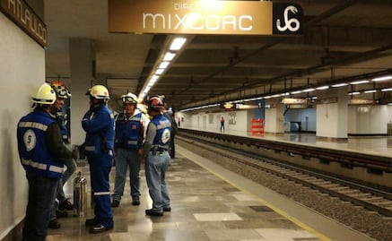 Realizan mantenimiento en curvas de L12 del Metro