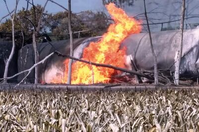 Descarrila un tren con químicos; sin víctimas