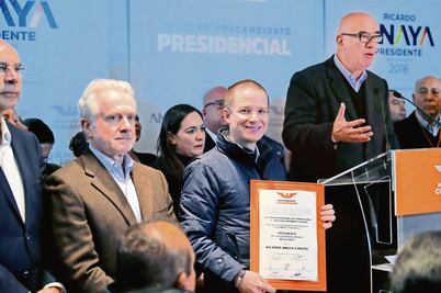 Anaya dirá a EU en inglés que México no pagará el muro