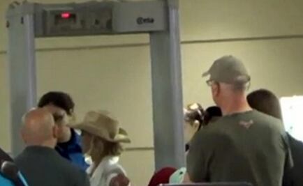 Britney vive rato bochornoso en detector de aeropuerto