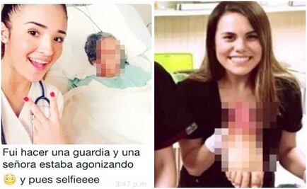 Entérate. Asistentes de medicina que causaron polémica por sus fotos
