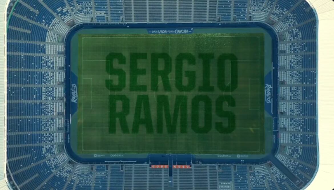 Sergio Ramos fue anunciado en Rayados / Foto: Especiales