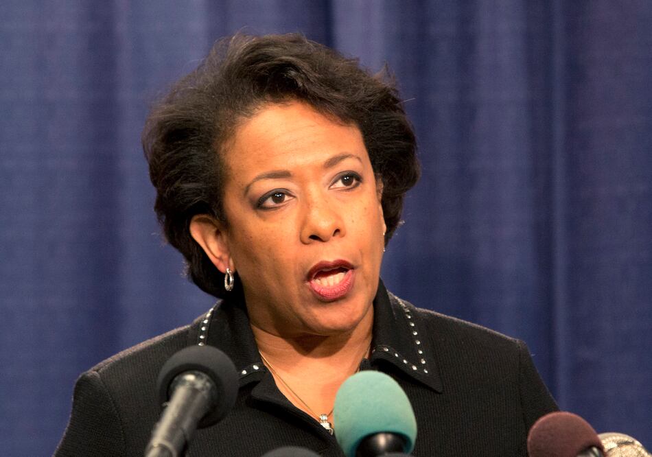 La secretaria de justicia, Loretta Lynch (Foto: AP)