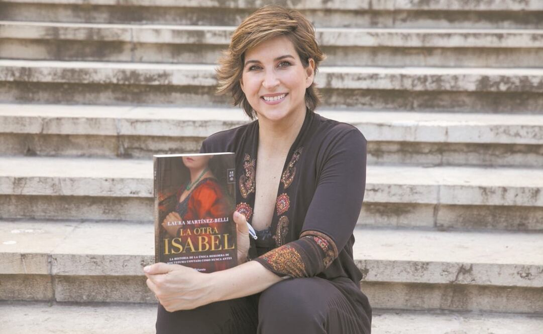 La española Laura Martínez-Belli se basó en textos de José Luis Martínez, Rodrigo Martínez Baracs y Bernal Díaz del Castillo para dar forma al personaje de Isabel. Foto: Cortesía Planeta