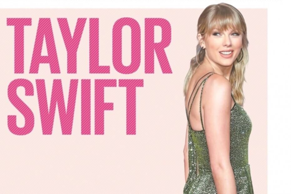 Taylor Swift celebra en la cima