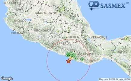 Ajustan a 5.3 intensidad de sismo registrado en Oaxaca