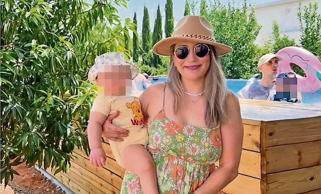 Priscila Naftali, de 36 años, salió hace un mes de Israel. Foto: Especial