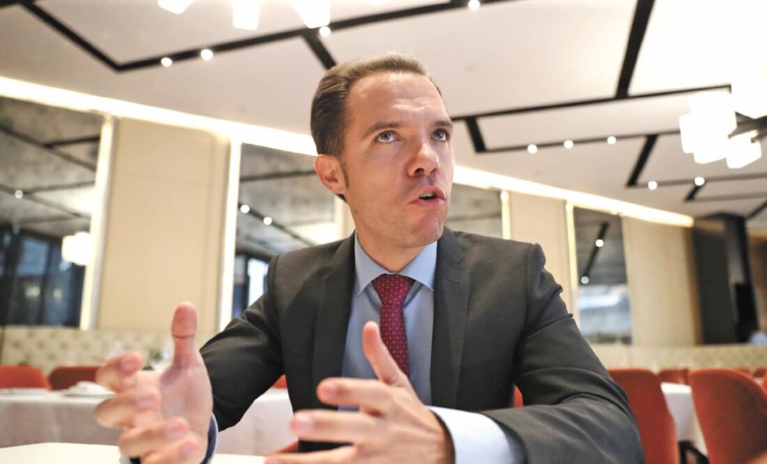 Esteban Polidura, jefe de Coordinación de Soluciones y Productos de Inversión en Amércia Latina de Julius Baer. Foto: DIEGO SIMÓN. EL UNIVERSAL