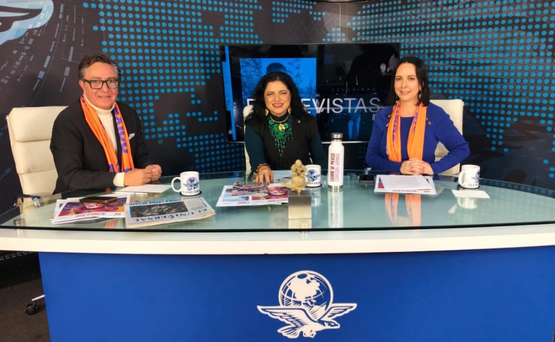 Alejandra Frausto, secretaria de Turismo en la capital asistió a Con los de Casa (04/02/2026). Foto: Julio Suárez/ EL UNIVERSAL