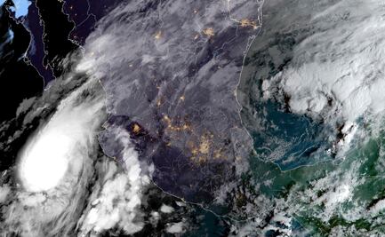VIDEO Con truenos y ráfagas de viento, así luce el ojo del huracán "Lidia"