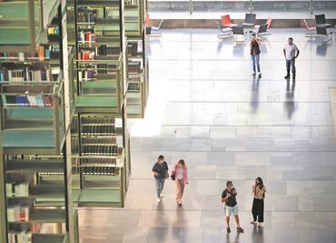 Biblioteca Vasconcelos: llega público a todos los espacios