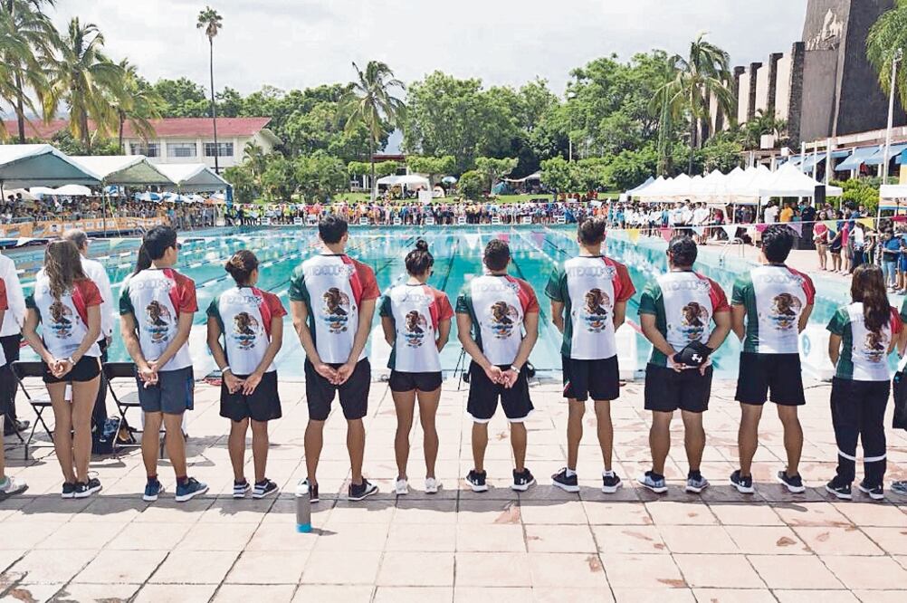 Tritones y sirenas mexicanas ya van rumbo a su cita en Barranquilla. Foto: ESPECIAL