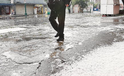 Cae granizo en Iztapalapa; llueve en otras 6 alcaldías de CDMX
