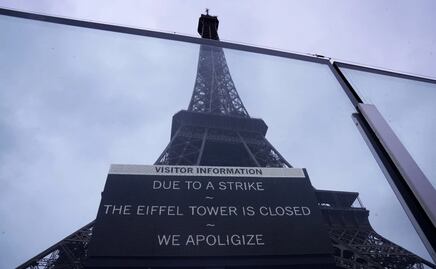 Torre Eiffel cierra sus puertas al público por huelga contra su gestión financiera