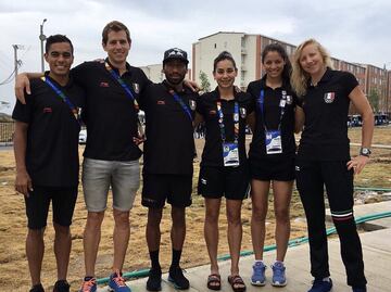México se lleva el podio en triatlón en Barranquilla
