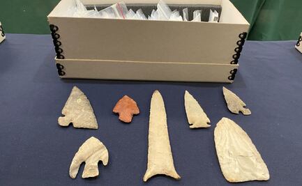 Regresan a México 523 piezas de piedra, cuyos rasgos corresponden a talleres líticos de Coahuila