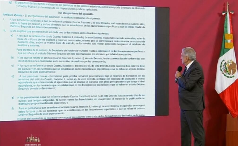 La mañanera de AMLO, 6 de noviembre, minuto a minuto