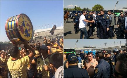 Barras prometen paz en el Pumas-América 