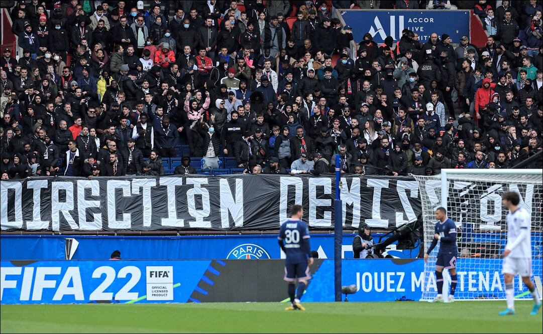 AFICIÓN DEL PSG - FOTO: EFE