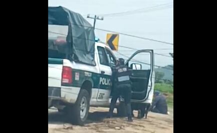 Registran balacera entre policías y sujetos armados en la carretera México-Cuernavaca; presumen uso de armas largas