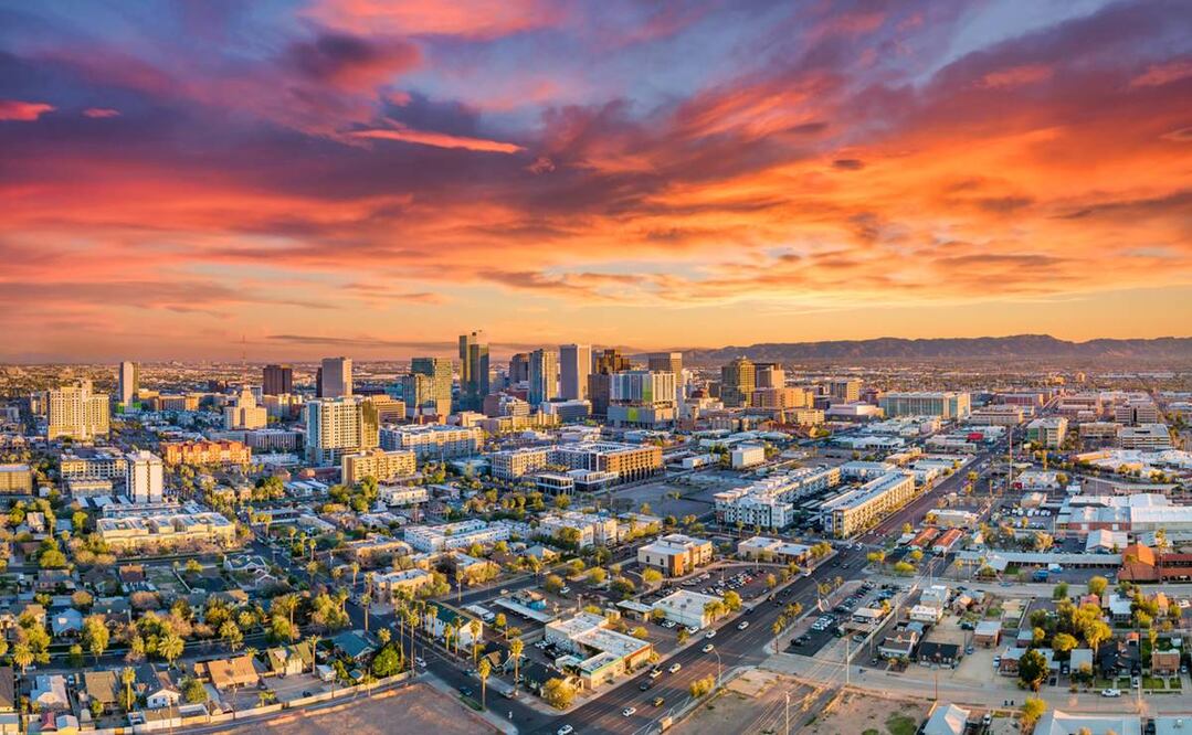 Phoenix es la sexta ciudad más poblada en Estados Unidos. Foto: iStock