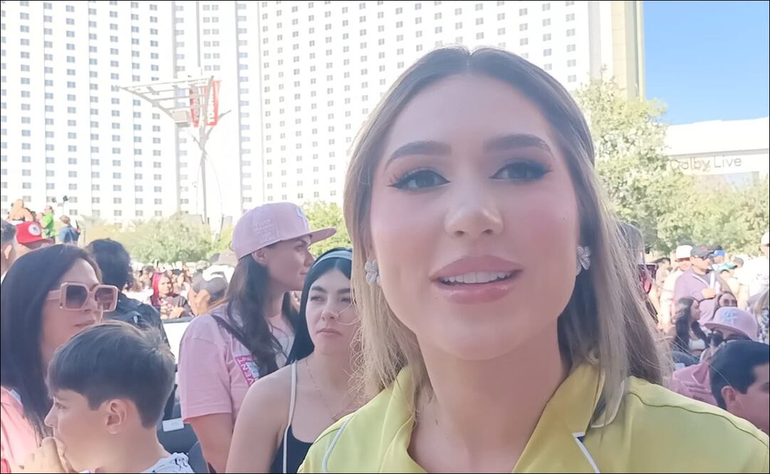 Fernanda Gómez, la esposa de Saúl Álvarez, compartió el secreto del éxito del Canelo / FOTO: Arturo Sanguino