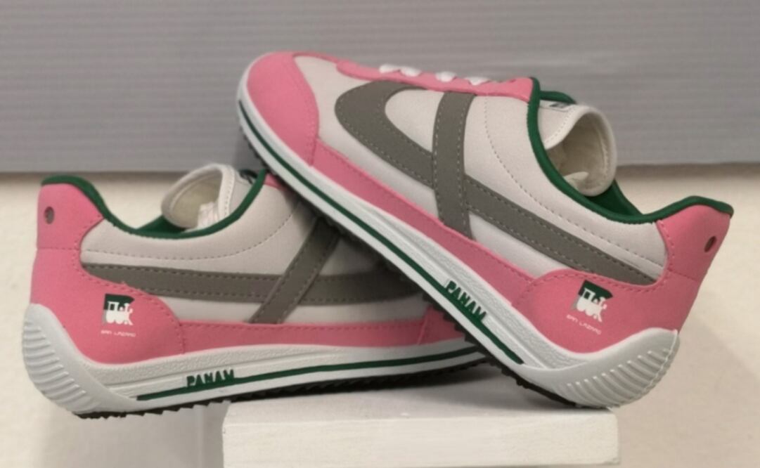 Estos tenis son objeto de deseo y están inspirados en el metro de la CDMX. Foto: Twitter caminalex