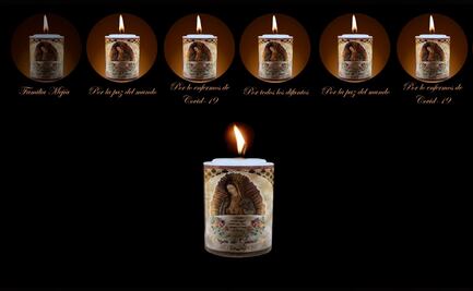 Así puedes prender una veladora virtual para celebrar a distancia a la Virgen de Guadalupe 