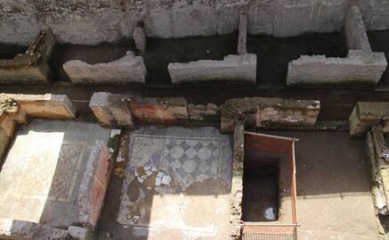 Hallan fortaleza del Imperio Romano en obras del Metro