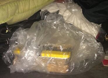 Decomisan más de un kilo de heroína en autobús de pasajeros en Coahuila