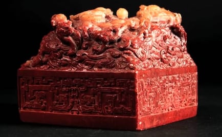 Subastan sello imperial chino en 22.3 mdd