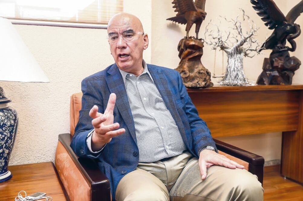 Dante Delgado Rannauro, Coordinador Nacional de Movimiento Ciudadano (YADÍN XOLALPA. EL UNIVERSA)