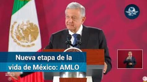 En un año, bases de nueva etapa de la vida de México: AMLO