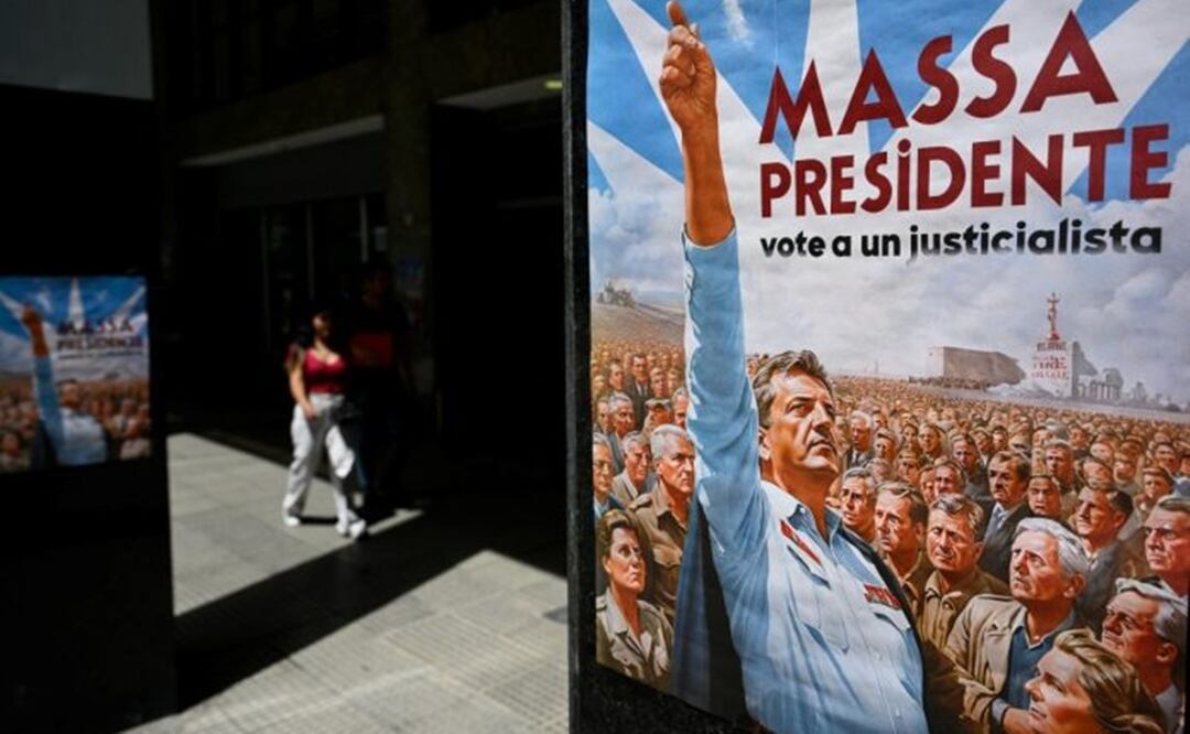 Detuvieron a cinco personas en vísperas del balotaje presidencial del domingo en Argentina. Foto: AFP