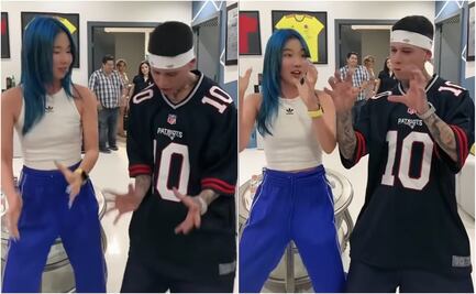 VIDEO: Critican a Chingu amiga por "baile de barrio" con Santa Fe Klan